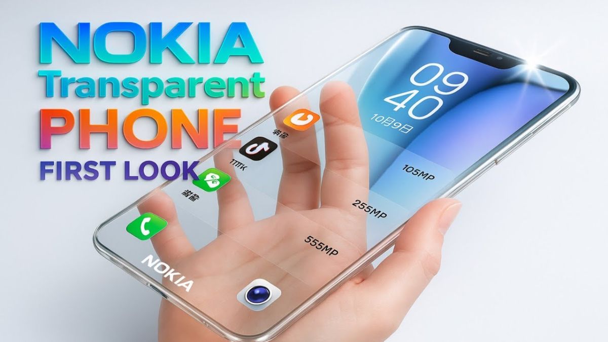 Nokia transparent phone